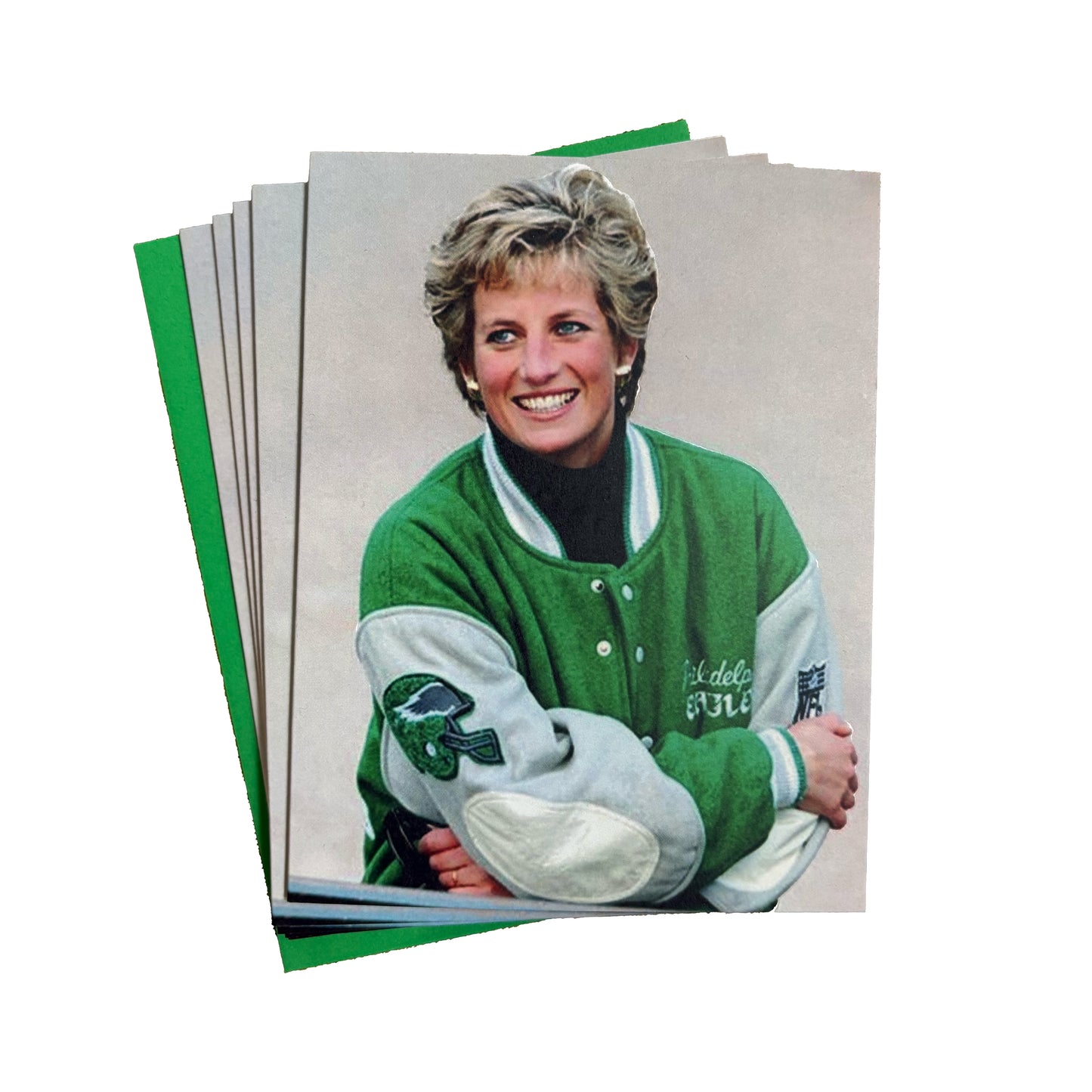 Queen of Green Greeting Card