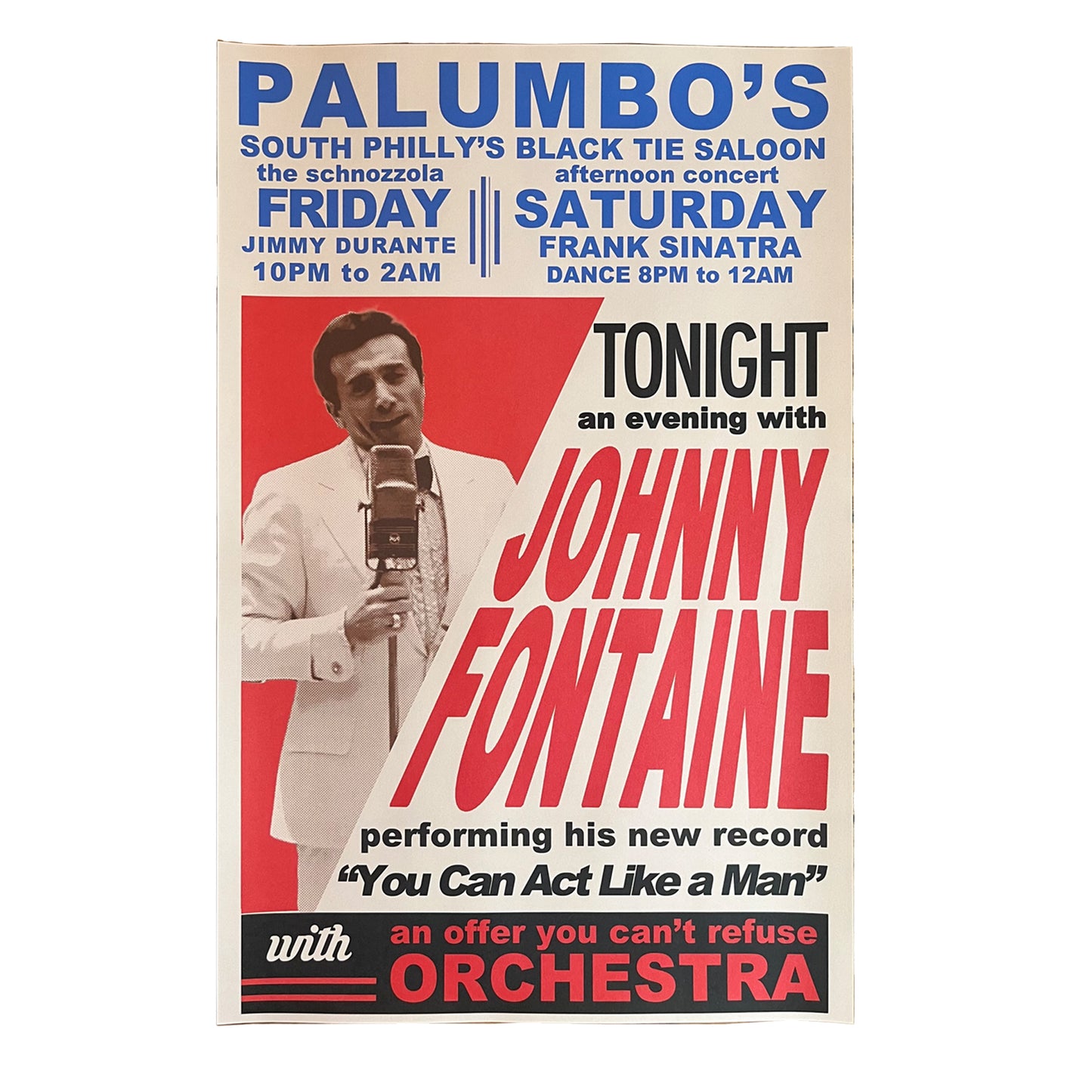 Johnny Fontaine Poster 11x17