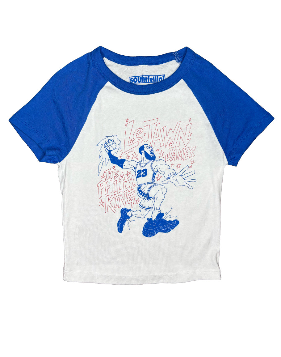 LeJawn James Crop Top Raglan
