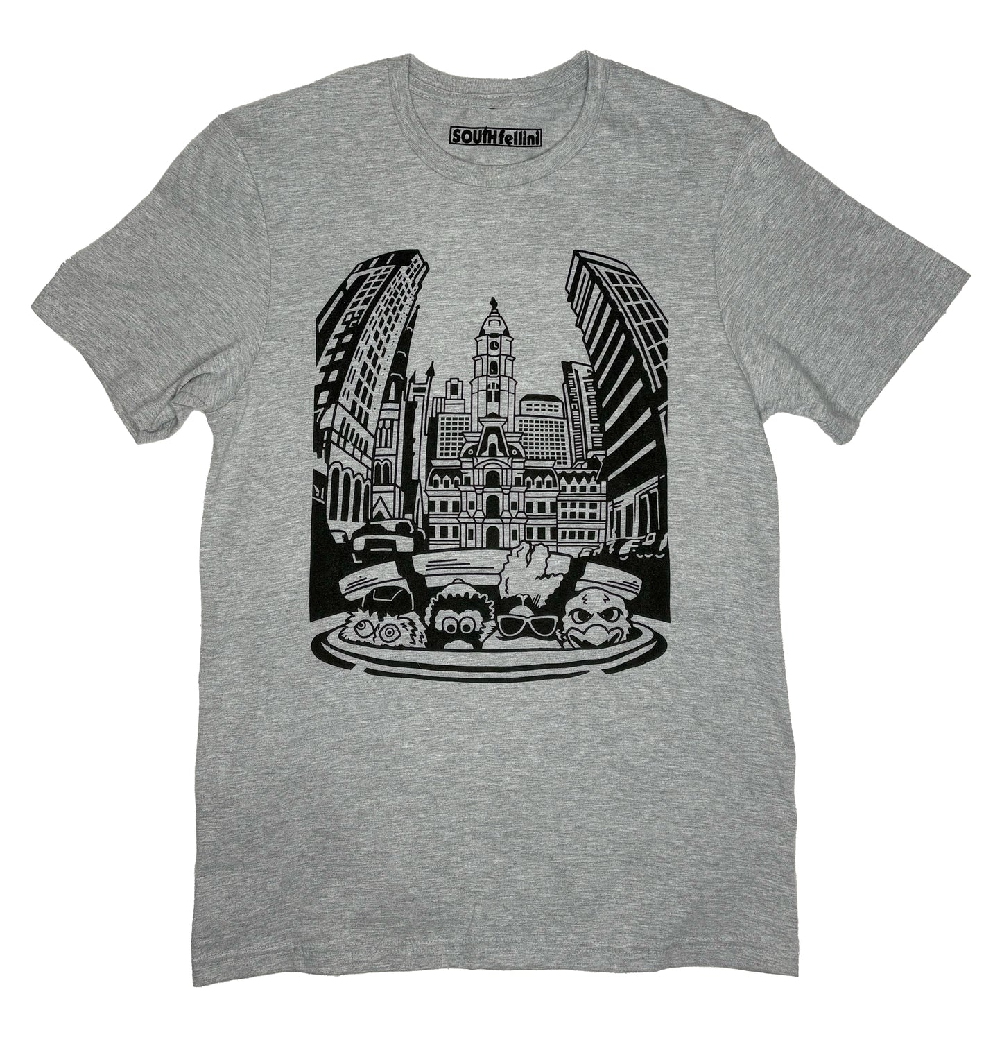 Mutant Mascots Tee Shirt (Grey)