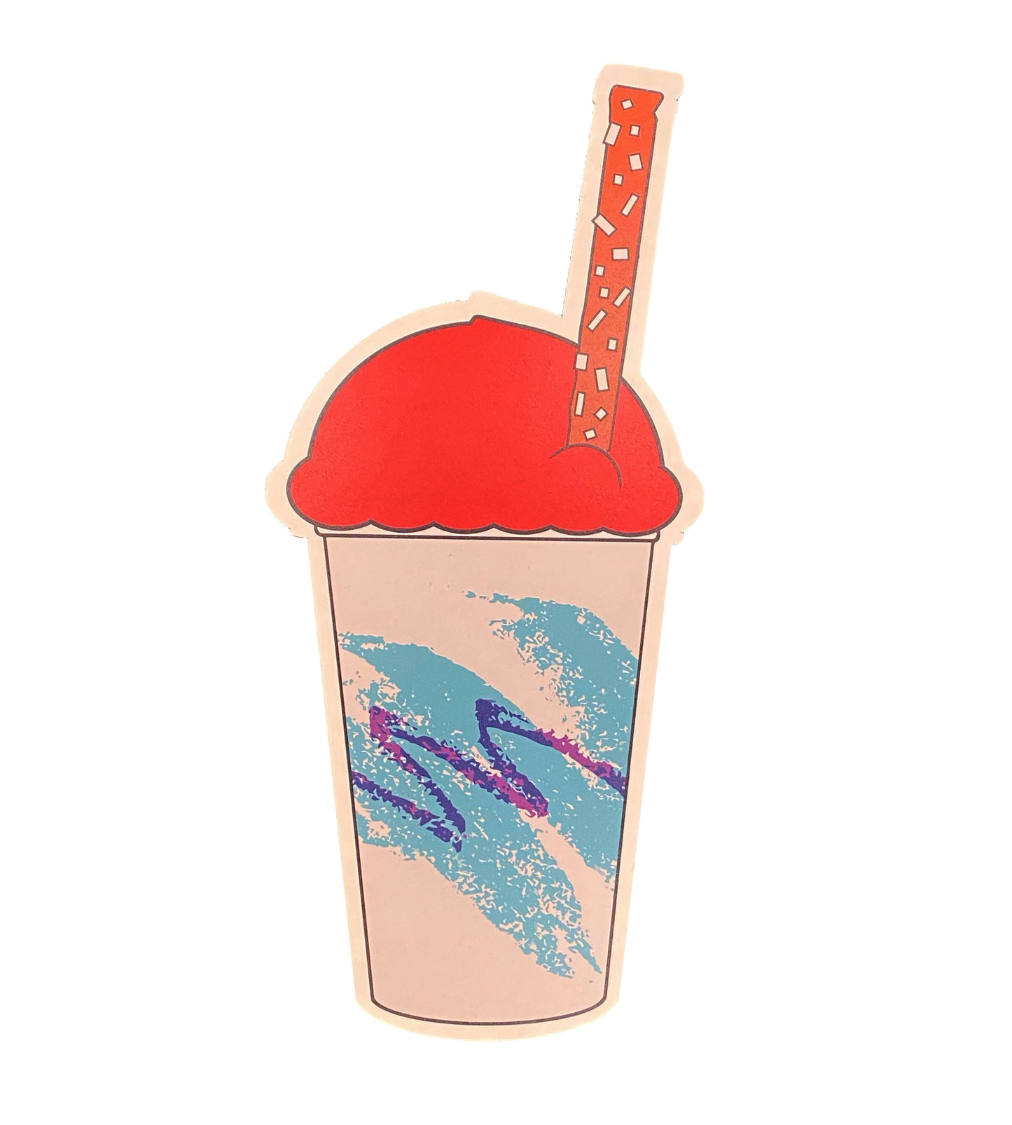 Cherry Water Ice Foam Core Wall Art