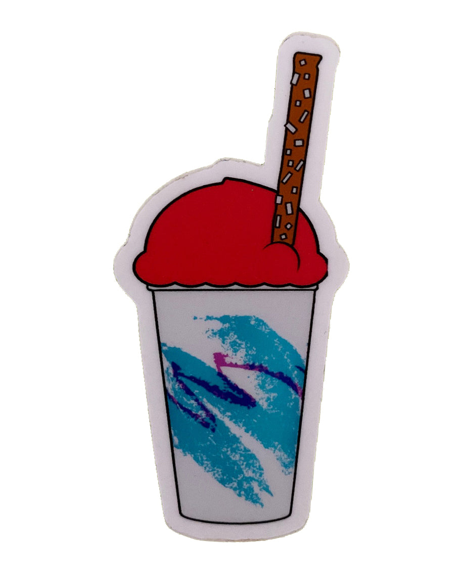 Eiswagen-Aufkleber „Twin Blue Tangy Sherbet“ – Cooler Kegel-Eis-Sticker Für Dein Fahrzeug
