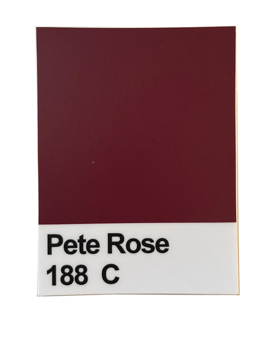 Pete Rose Sticker