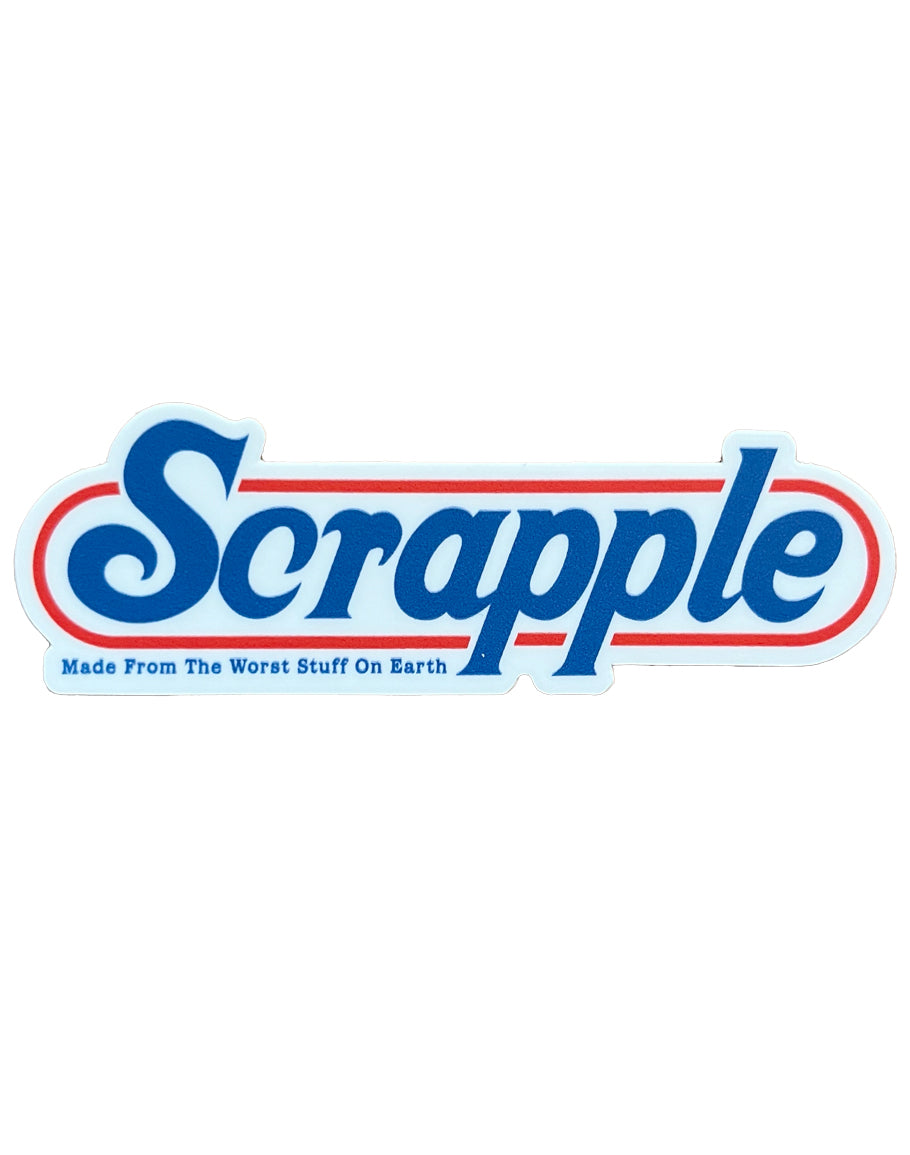 Scrapple Sticker