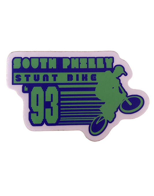 Stunt Bike Sticker