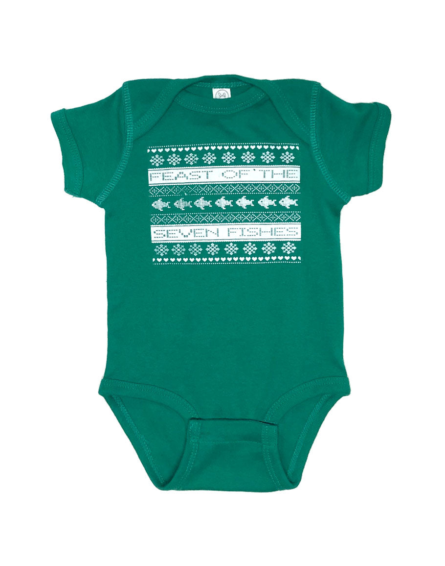 Ugly Feast of the Seven Fishes Onesie