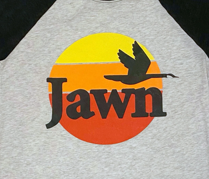 Wawa Jawn (Long Sleeve Black Raglan)