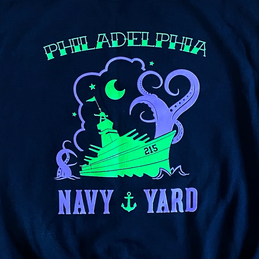Navy Yard (Black) Sweatshirt