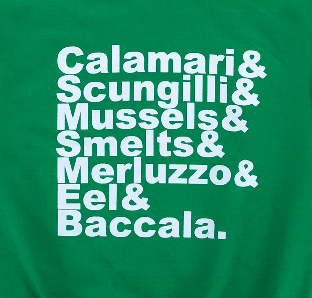 Seven Fishes Sweatshirt (Green)