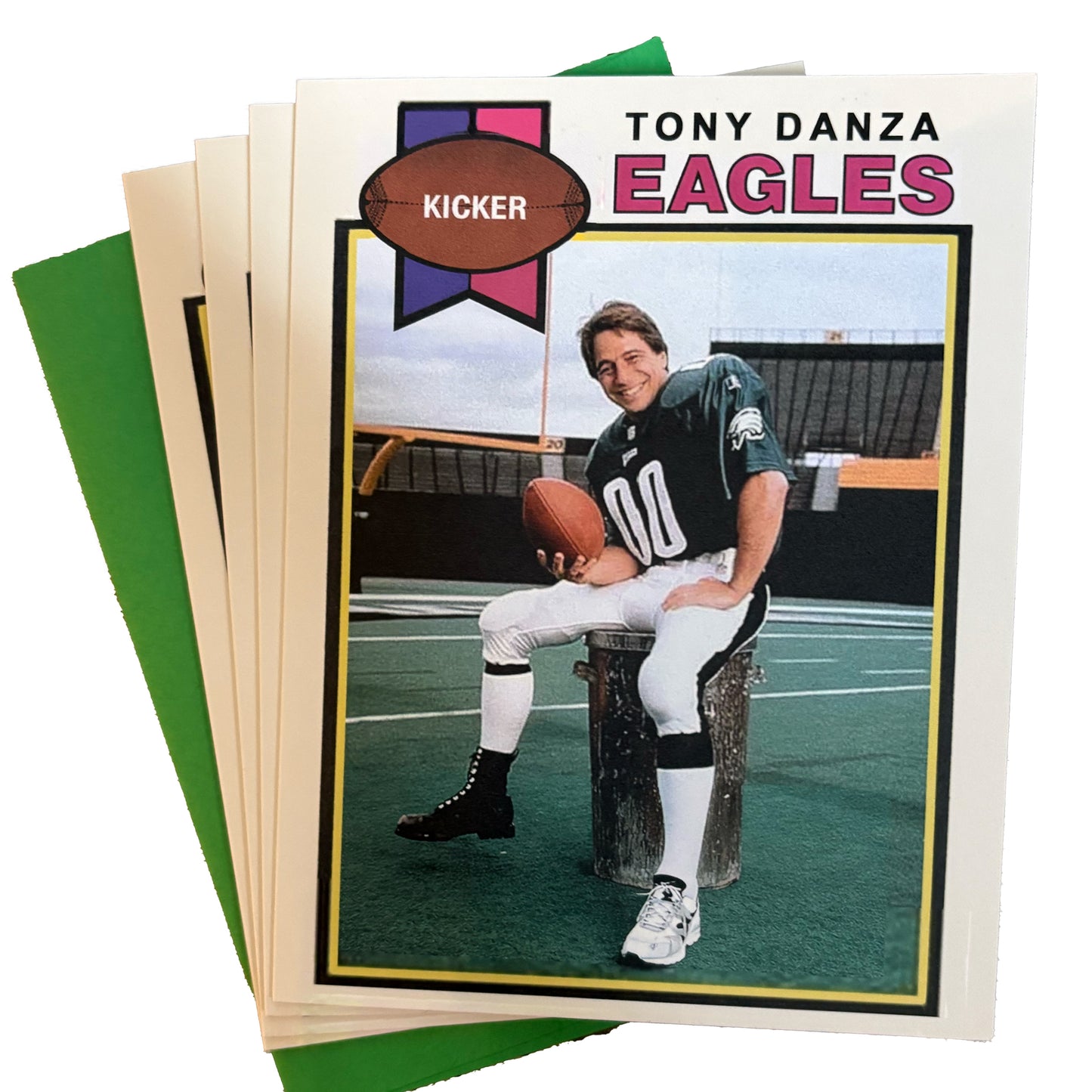 Trash Picker Field Goal Kicker Greeting Card