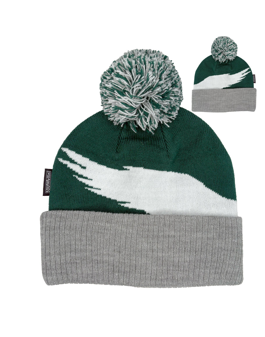 Helmet Head Beanie (dark green)