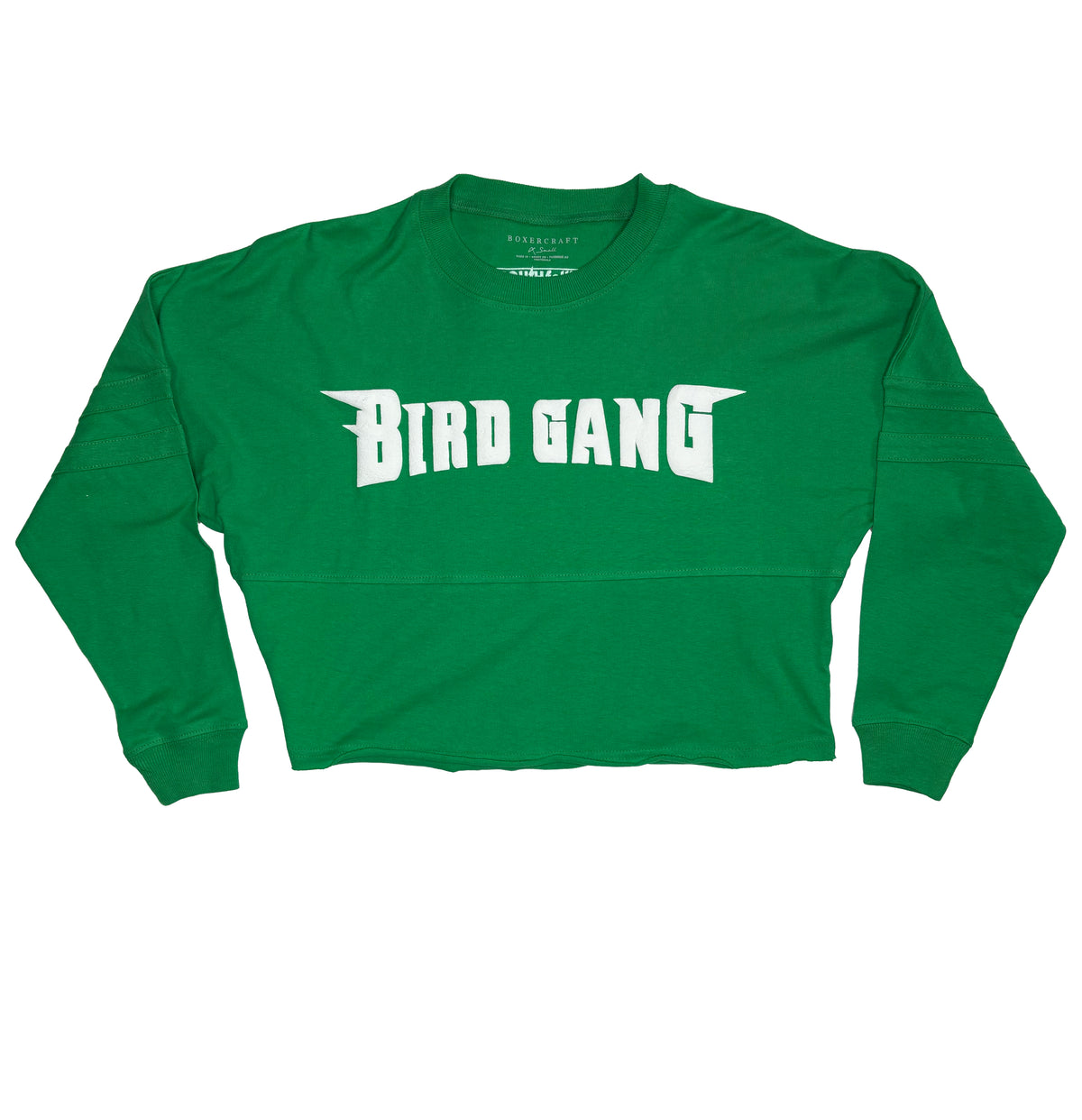 Bird Gang Crop Top Sweatshirt