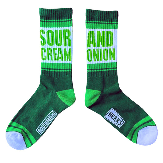 Herr's Sour Cream and Onion Socks
