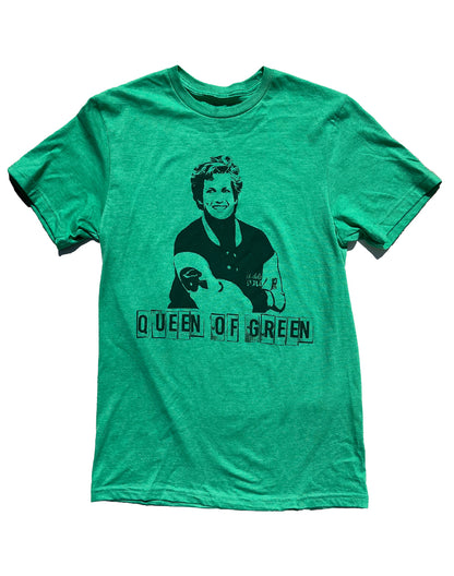 Queen of Green Tee Shirt (Green)