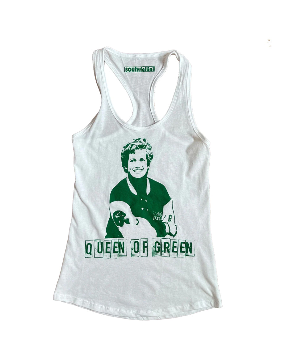 Queen of Green Tank Top