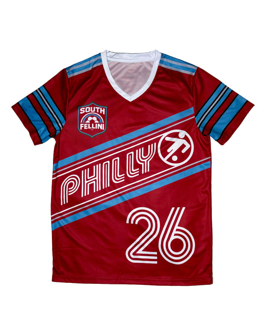 Philly World Cup Soccer Jersey (Maroon)