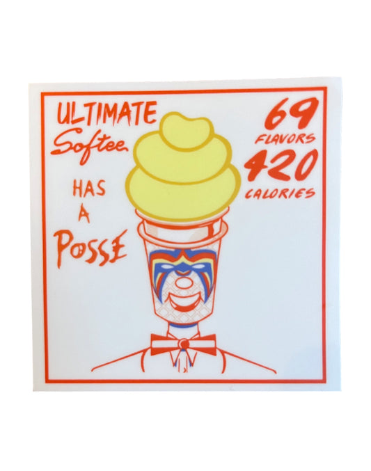 Ultimate Softee Sticker
