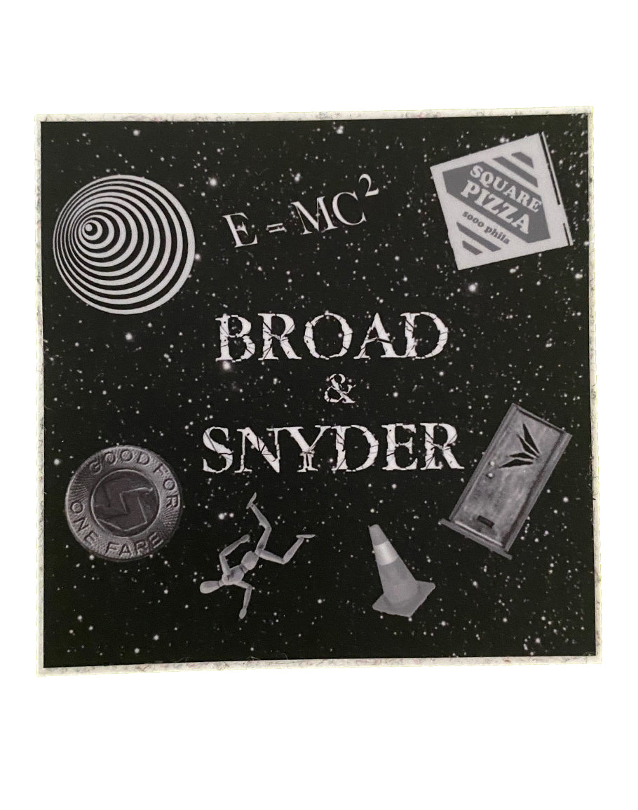 Broad and Snyder Sticker