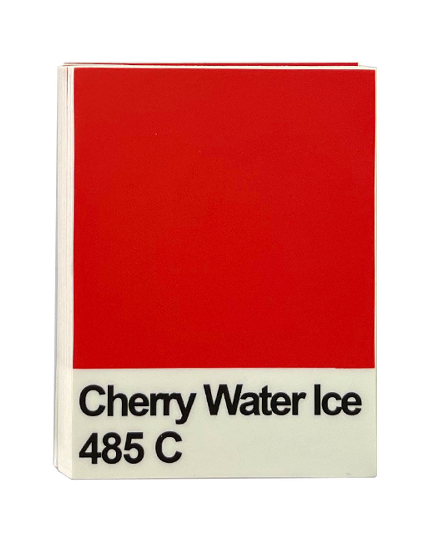 Cherry Water Ice Palette Sticker