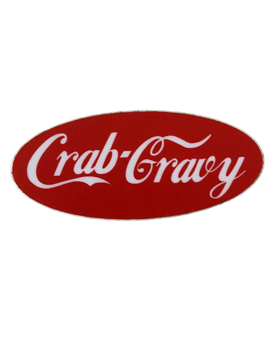 Crab Gravy Sticker