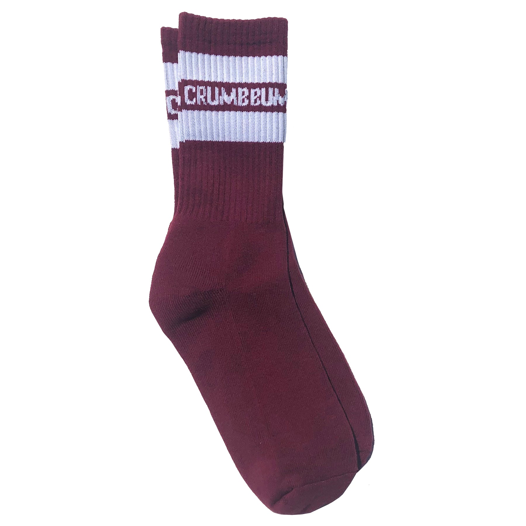 Crumb Bum Maroon Socks