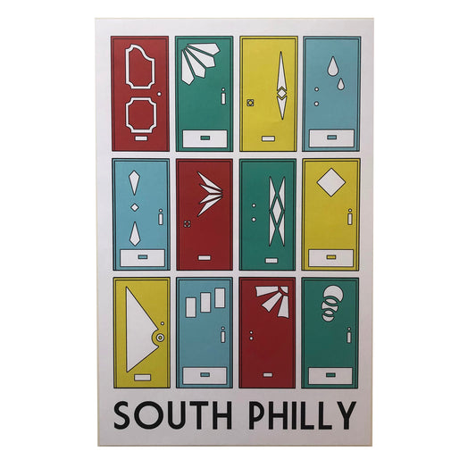 South Philly Doors Poster 11x17