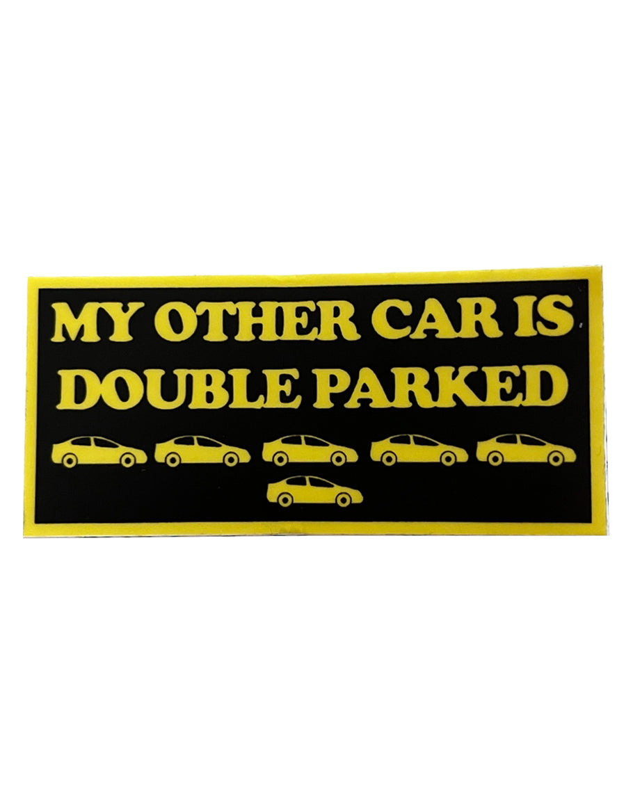 Double Park Sticker