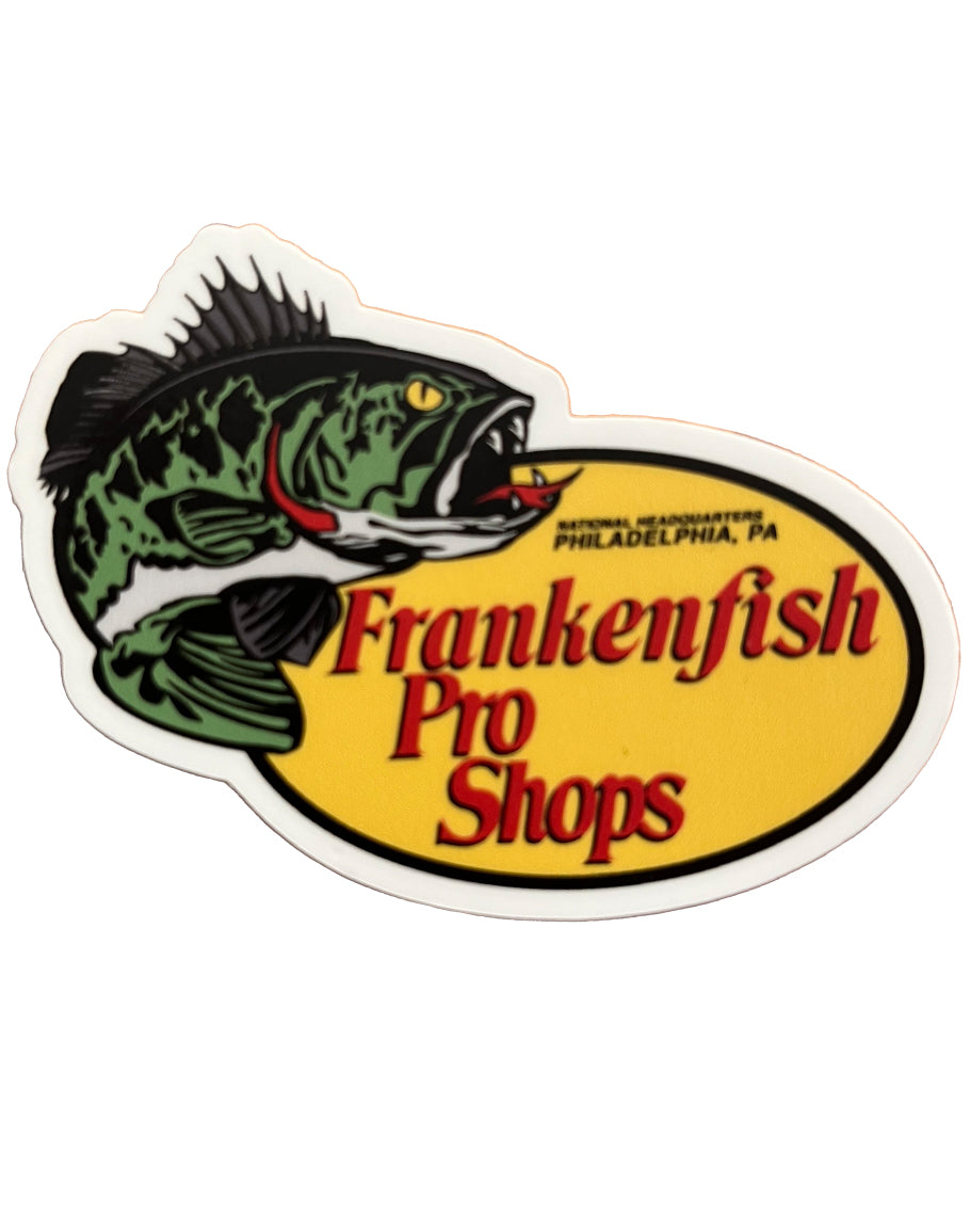 Frankenfish Pro Shop Sticker