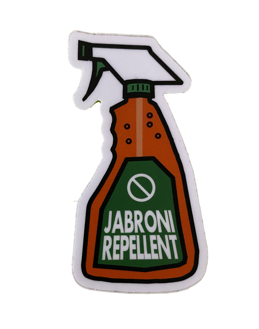 Jabroni Repellent Sticker