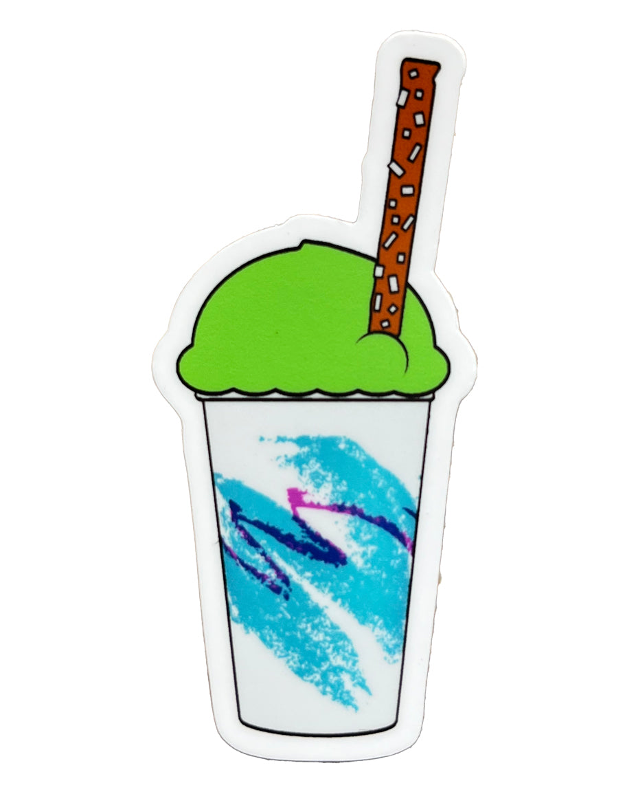 Lime Water Ice Sticker