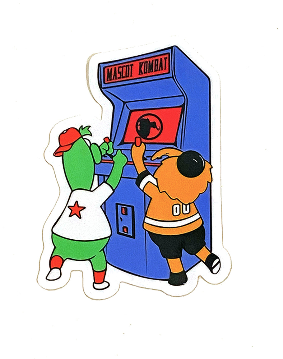 Mascot Kombat Sticker