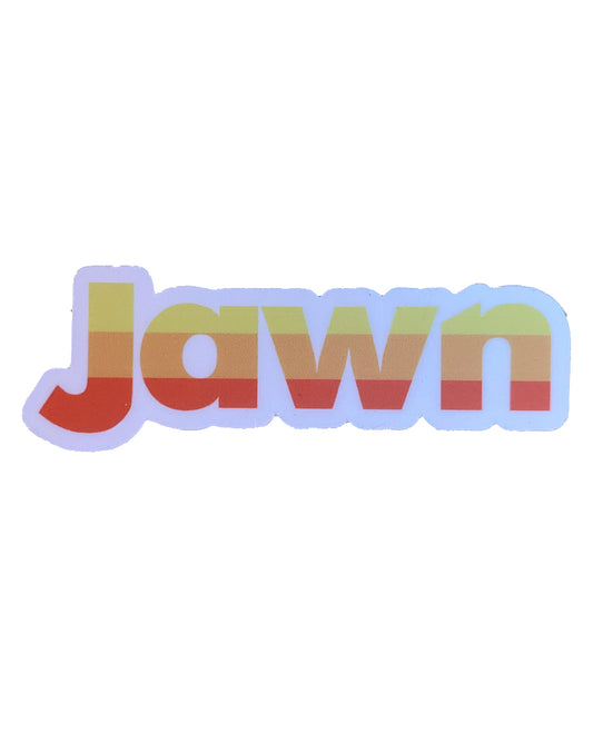 Sunrise Jawn Sticker