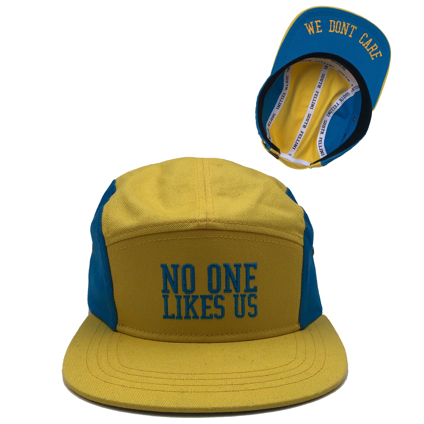 No One Likes Us, We Don't Care Hat (gold)