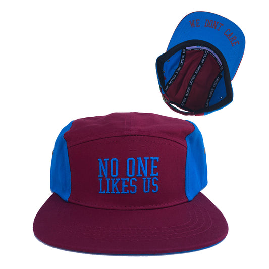 No One Likes Us, We Don't Care Hat (maroon)