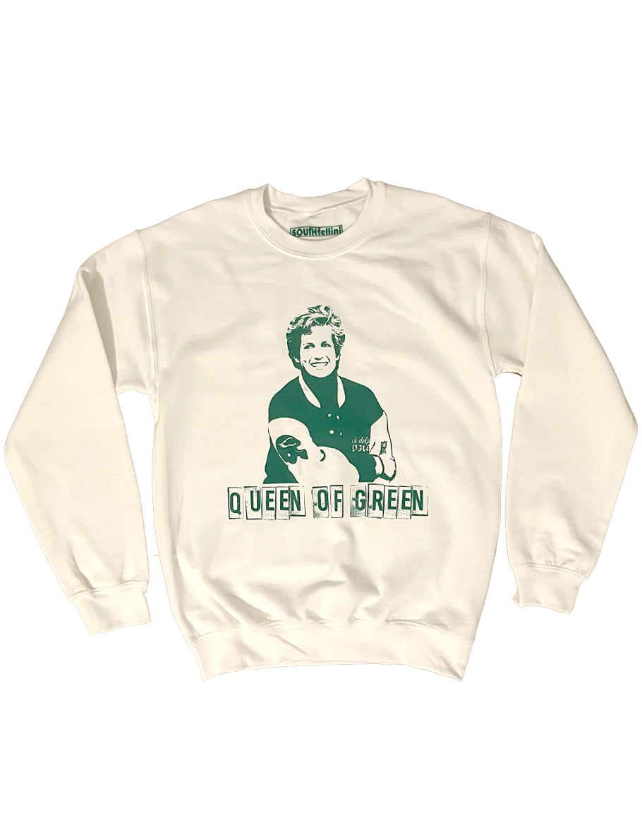 Queen of Green Sweatshirt