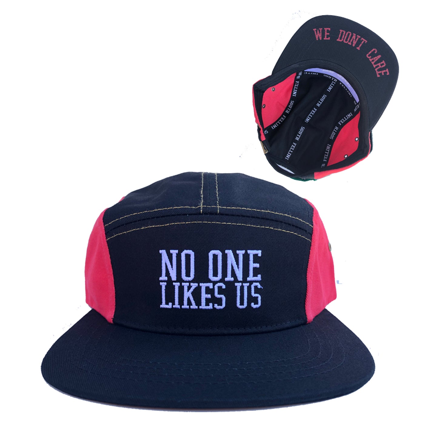 No One Likes Us, We Don't Care Hat (red)