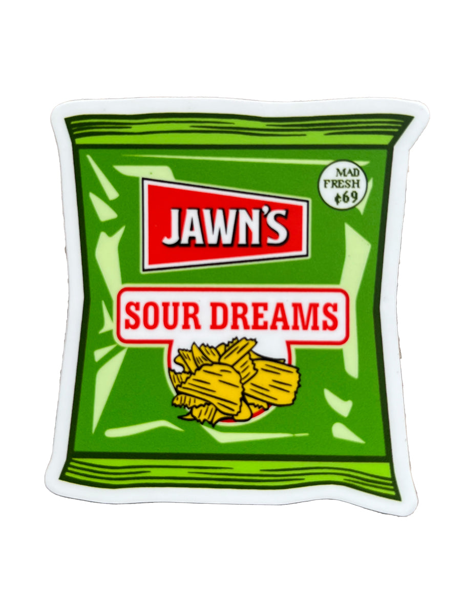 Jawn's Sour Cream Chips Sticker