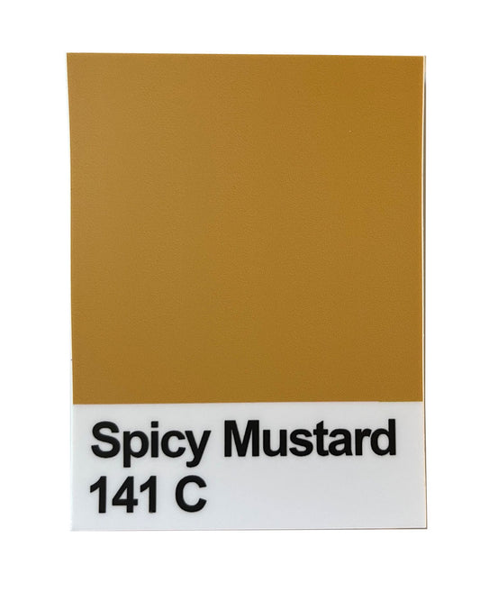Spicy Mustard Sticker