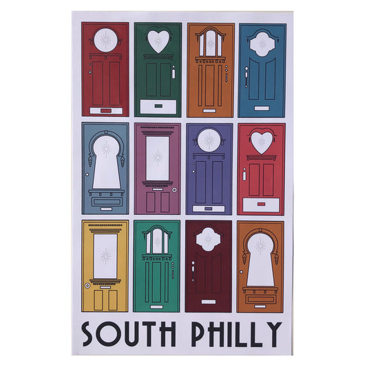 South Philly Star Doors Poster 11x17