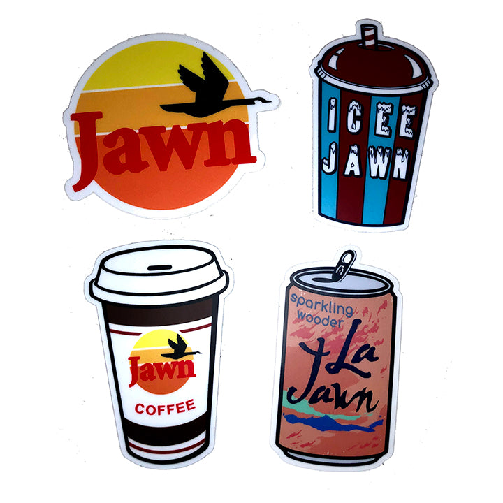 Jawn Drink Stickers