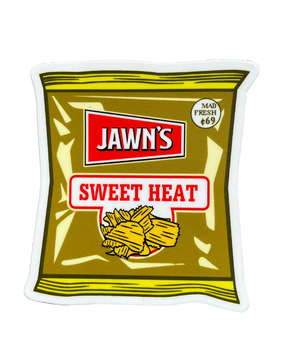 Jawn's Barbecue Chips Sticker